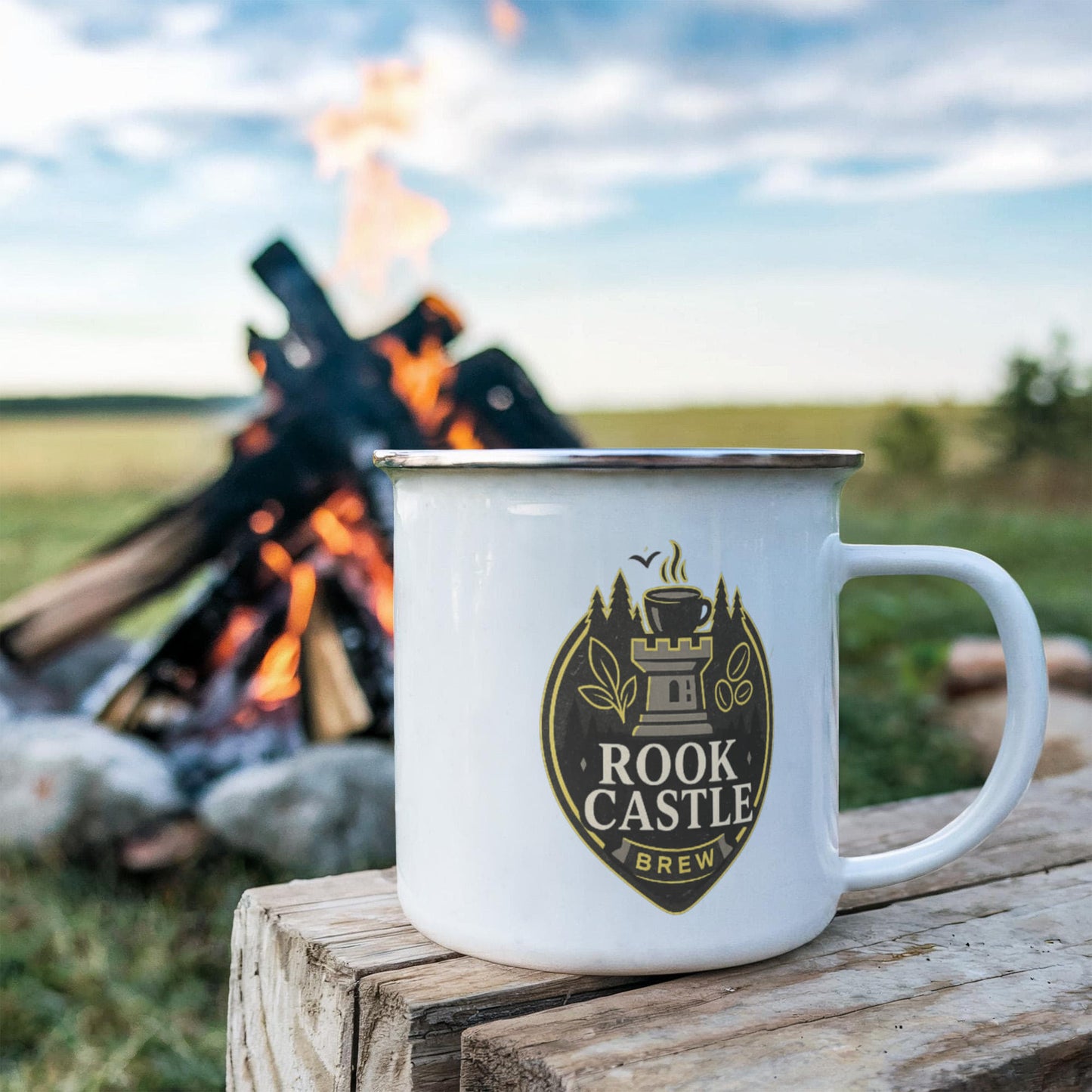 Rook Castle Campfire Mug